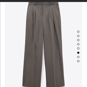 Zara Dad Pants - Gray